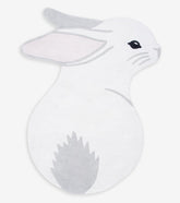 FOREST - Tapis pour chambre d'enfant forme lapin